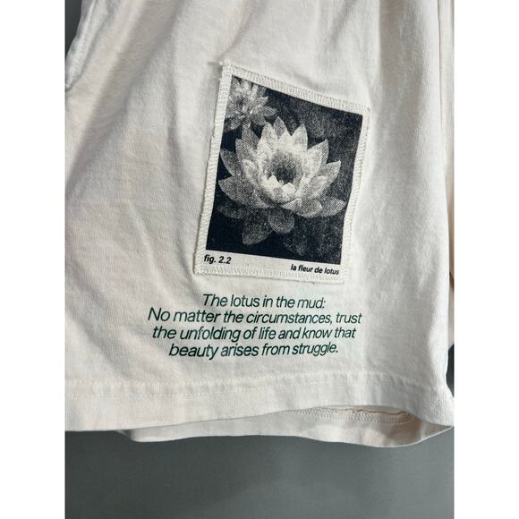 LA FLEUR DE LOTUS SHORTS Y2K Streetwear Sz M Rare Mens Stretch Grunge Retro - Picture 10 of 10